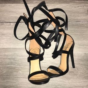 Ego Lace Up high heels